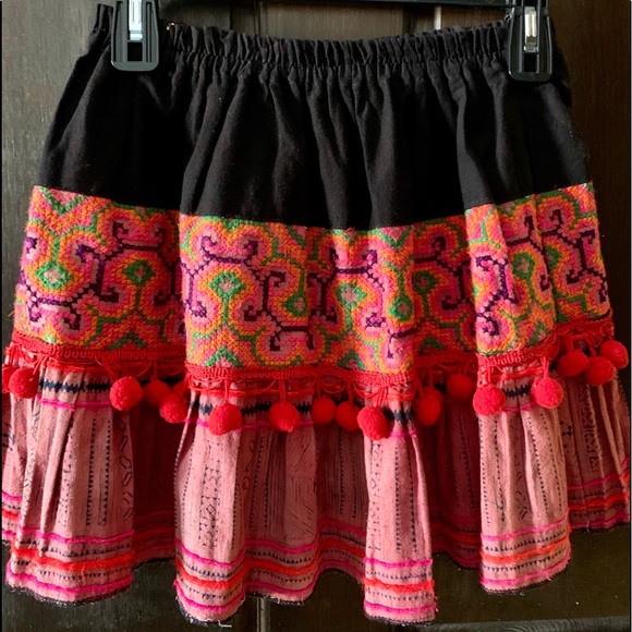 None Dresses & Skirts - Embellished mini skirt